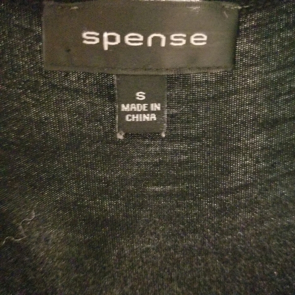 Spense Black Maxi Tank Dress Size Small Eyelet Trim - Picture 8 of 8